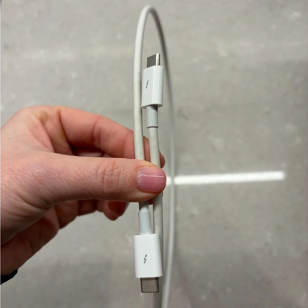 Apple Thunderbolt Pro White USB-C Charging Cable